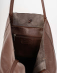Tote Bag Dunkelbraun