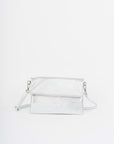 Clutch Silber Metallic