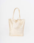 Tote Bag Gold Metallic